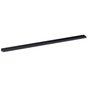 Nuie Finger Pull Furniture Handles (All Sizes) in 500mm Black (H226)
