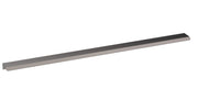 Nuie Finger Pull Furniture Handles (All Sizes) in 500mm Brushed Pewter (H726)