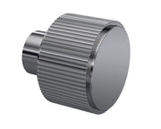 Nuie Fluted Furniture Knob in Brushed Pewter (H717)