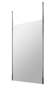 Nuie Framed Wetroom Screen with Ceiling Posts 1950mm (All Sizes) in 1200mm Chrome (NWCP12)