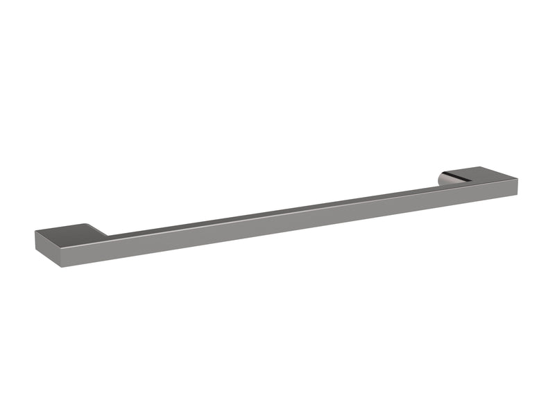 Nuie Furniture D Handles (All Sizes) in 192mm Brushed Pewter (H716)