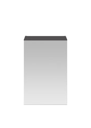 Nuie Fusion 450mm Wall Hung Mirror Cabinet in Gloss Grey (OFF916)