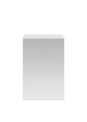 Nuie Fusion 450mm Wall Hung Mirror Cabinet in Gloss White (OFF116)