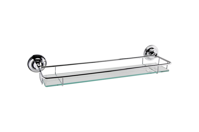 Nuie Gallery Glass Shelf Chrome (LH305)