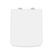 Nuie Gloss White D-Shaped Soft Close Toilet Seat with Quick Release Hinge (NCH198)
