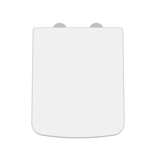 Nuie Gloss White D-Shaped Soft Close Toilet Seat with Quick Release Hinge (NCH198)
