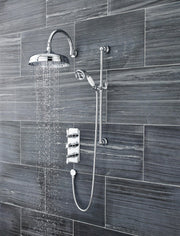 Nuie Chrome Fixed Shower Head lifestyle image