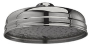 Nuie Brushed Pewter 200mm Fixed Shower Head — HEAD721