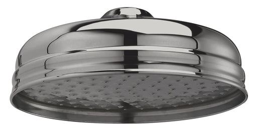 Nuie Brushed Pewter 200mm Fixed Shower Head — HEAD721