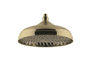 Nuie Brushed Brass 300mm Fixed Shower Head — HEAD816