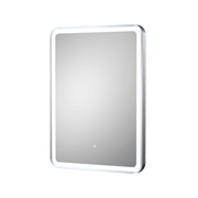 Nuie Hydrus Chrome framed LED touch sensor mirror 700 x 500mm