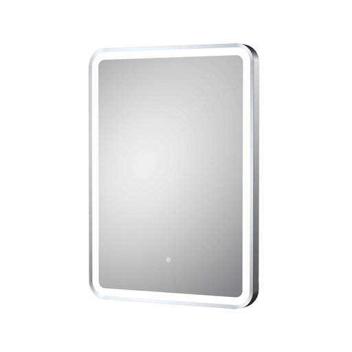 Nuie Hydrus Chrome framed LED touch sensor mirror 700 x 500mm