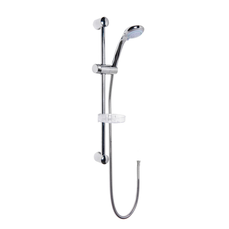 Nuie Chrome Shower Slide Rail Kit — JTY034