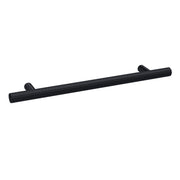 Nuie Knurled Bar Furniture Handles (All Sizes) in 160mm Matt Black (H021)