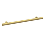 Nuie Knurled Bar Furniture Handles (All Sizes) in 192mm Brushed Brass (H032)