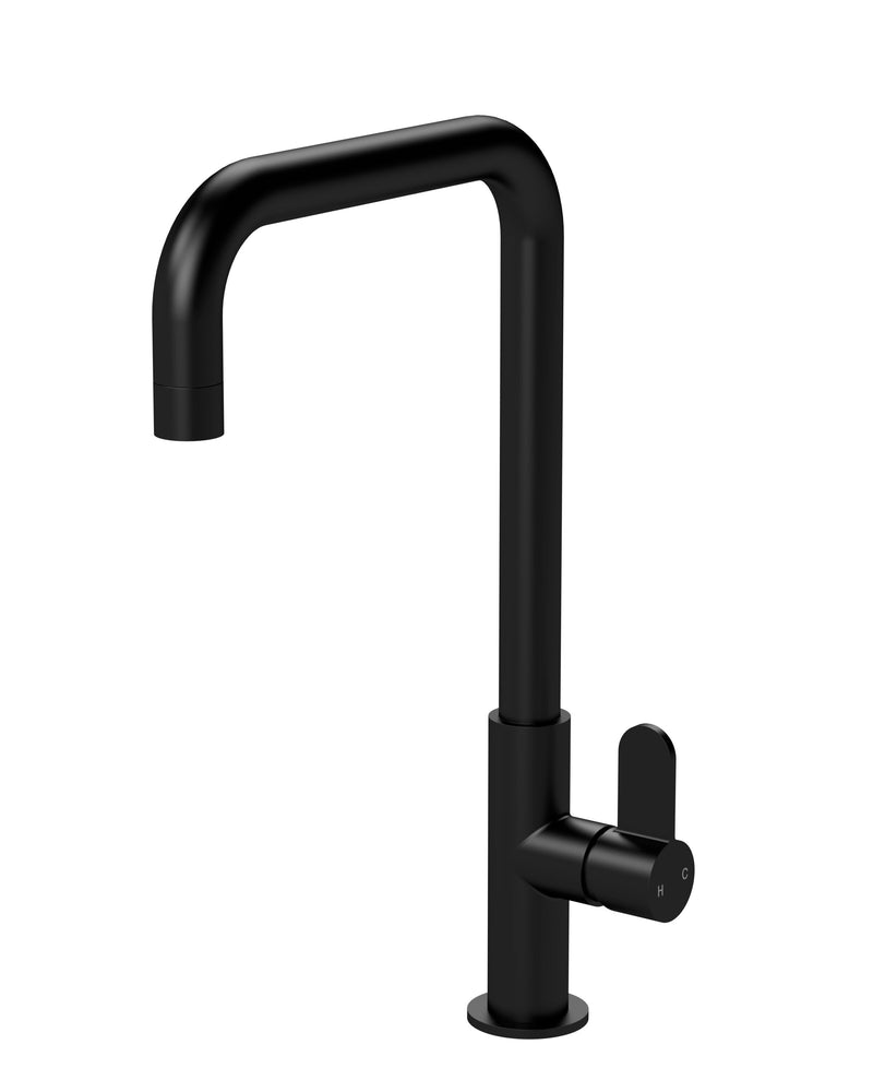 Nuie Kosi Kitchen Mixer Tap Single Lever in Matt Black (KSI405SL)