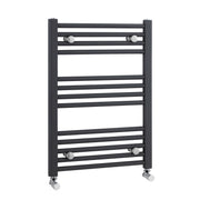 Nuie Ladder Anthracite 700 x 500mm vertical heated towel rail