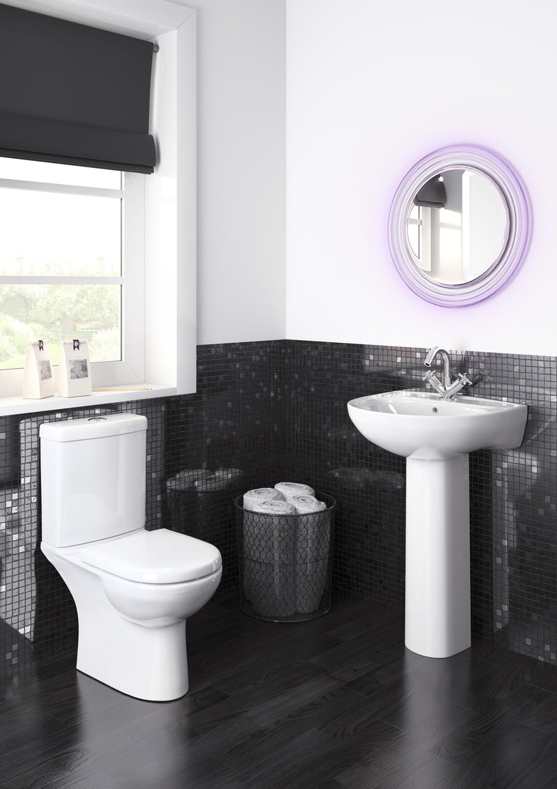 Nuie Lawton compact toilet lifestyle view