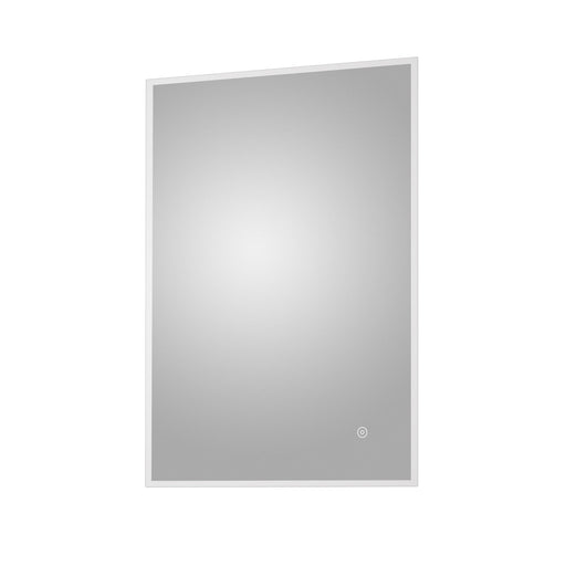 Nuie Leva 500x700mm silver ambient LED touch sensor mirror