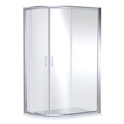 Nuie Lucie 1200mm Offset Quadrant Shower Enclosure in Chrome (AQU128N-E8)