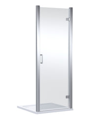 Nuie Lucie Hinged Shower Door 900mm - Chrome