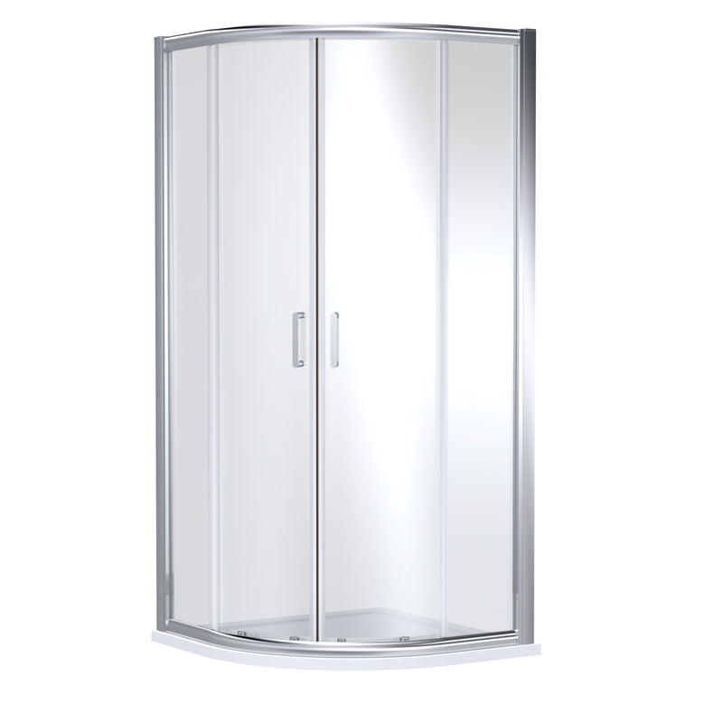 Nuie Lucie Quadrant Shower Enclosure 900mm - Chrome