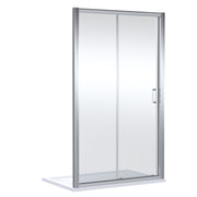 Nuie Lucie Sliding Shower Door 1200mm - Chrome