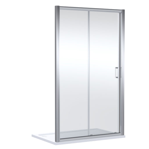 Nuie Lucie Sliding Shower Door 1200mm - Chrome