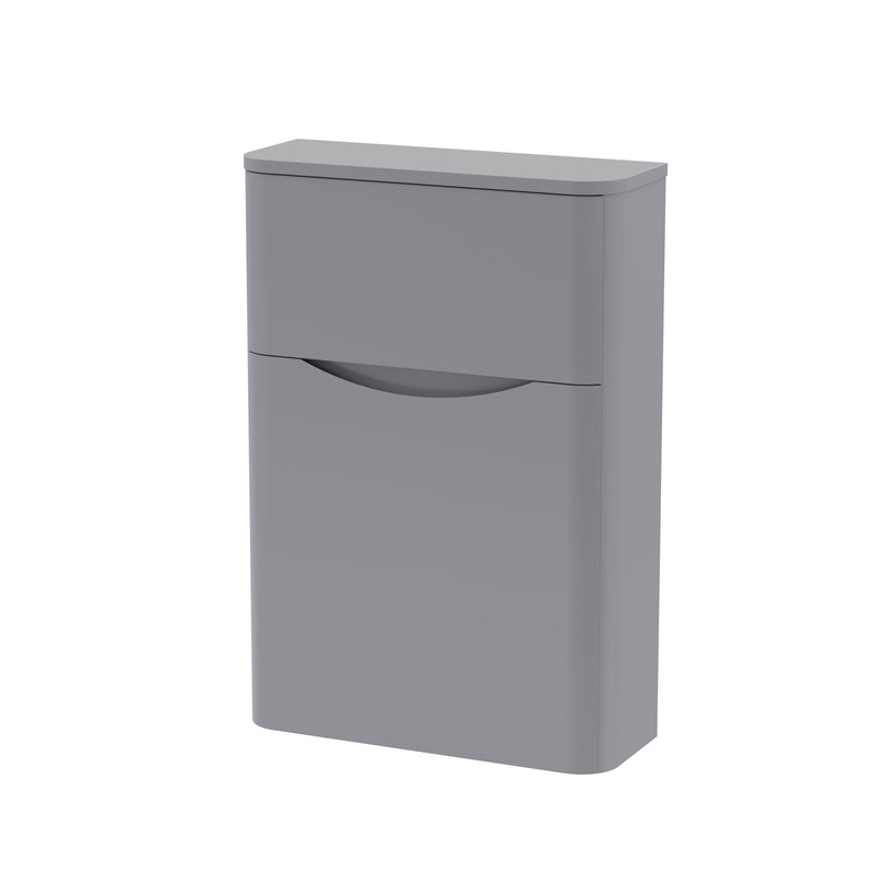 Nuie Lunar 550mm floor standing WC unit in Satin Grey