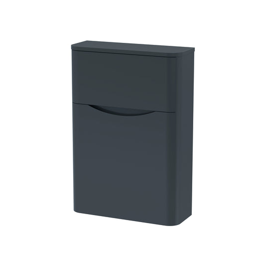 Nuie Lunar 550mm floor standing WC unit in Soft Black