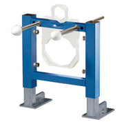 Nuie matt white standard wall support frame in galvanised steel