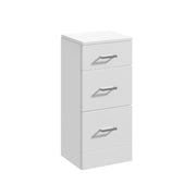Nuie Mayford fitted cupboard unit 300mm deep in Gloss White - 350mm