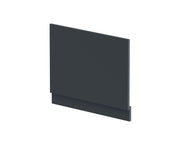 Nuie MDF End Bath Panel 700mm - Satin Soft Black (BPR1411)