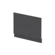 Nuie MDF End Bath Panel 800mm - Graphite Grey (MPC2213)