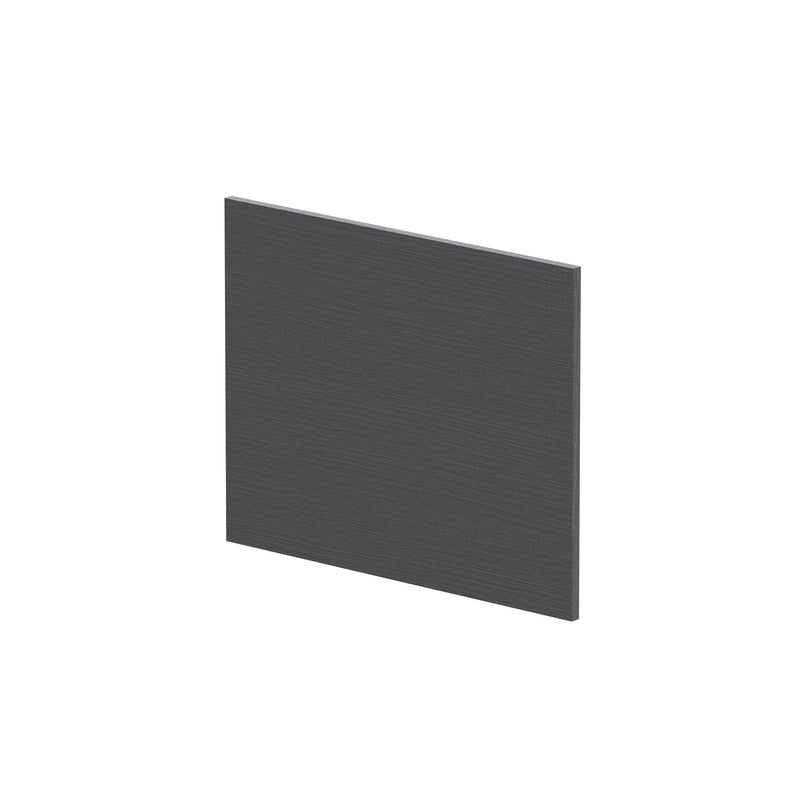 Nuie MDF Square Shower End Bath Panel 700mm - Graphite Grey (MPC2231)