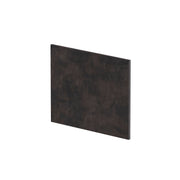 Nuie MDF Square Shower End Bath Panel 700mm - Metallic Slate (MPC2631)