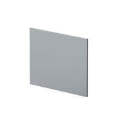 Nuie MDF Square Shower End Bath Panel 700mm - Satin Grey (MOF279)