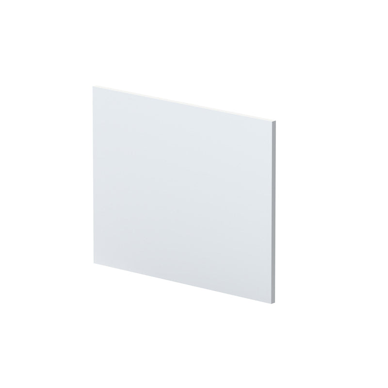 Nuie MDF Square Shower End Bath Panel 700mm - Satin White (MOF179)