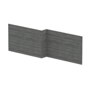 Nuie MDF Square Shower Front Bath Panel 1700mm - Anthracite (MPD535N)