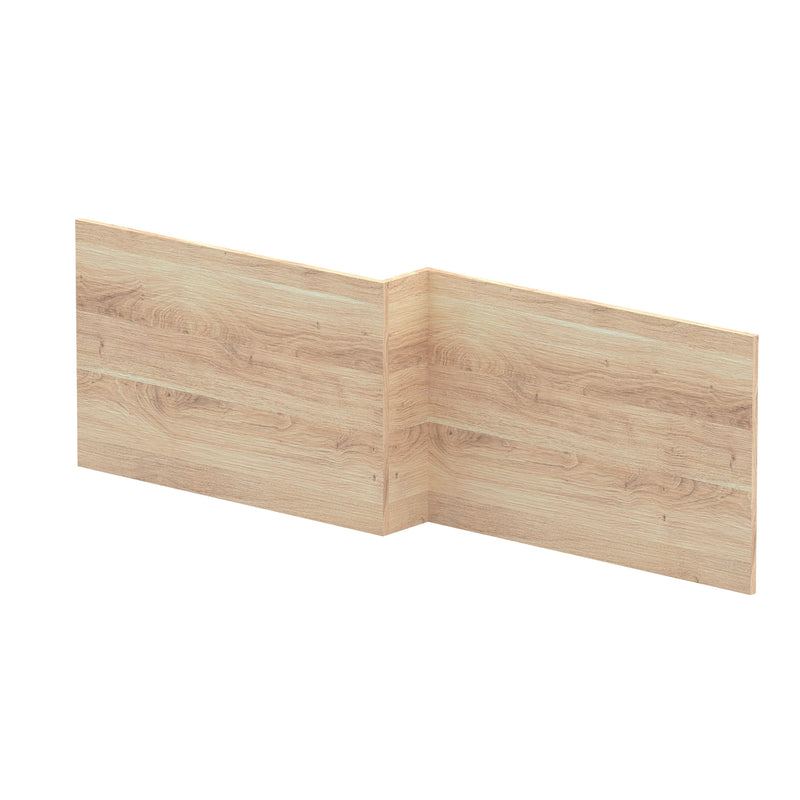 Nuie MDF Square Shower Front Bath Panel 1700mm - Bleached Oak (MPD3035)