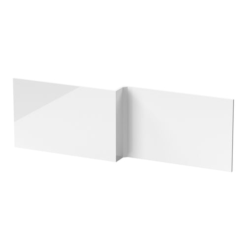 Nuie MDF Square Shower Front Bath Panel 1700mm - Gloss White (NMP135)