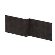 Nuie MDF Square Shower Front Bath Panel 1700mm - Metallic Slate (MPC2635)