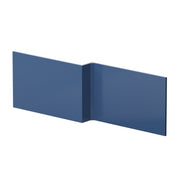Nuie MDF Square Shower Front Bath Panel 1700mm - Satin Blue (MOF373)
