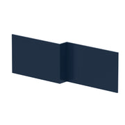 Nuie MDF Square Shower Front Bath Panel 1700mm - Satin Midnight Blue (NMP2935)