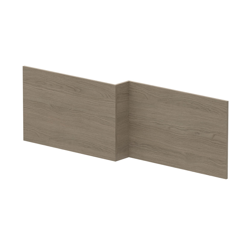 Nuie MDF Square Shower Front Bath Panel 1700mm - Solace Oak (MPD2535)