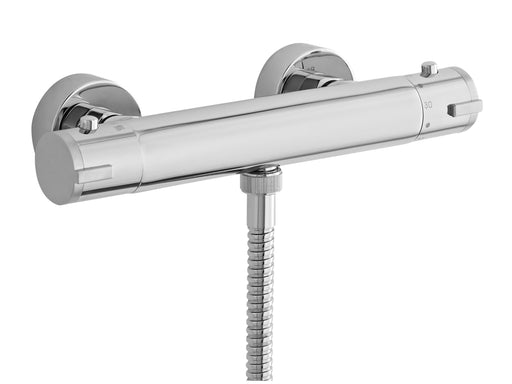 Nuie Minimalist Thermostatic Bar Shower Valve Chrome (VBS009)