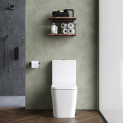 Nuie Orlen close coupled toilet in a contemporary bathroom