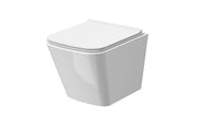 Nuie Orlen wall hung toilet pan with seat in white