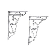 Nuie Ornate Cistern Brackets in Chrome (FA322)