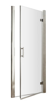 Nuie Pacific Hinged Shower Door 800mm - Chrome